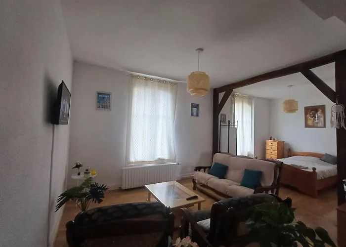 Location meublée vichy avec cour privative